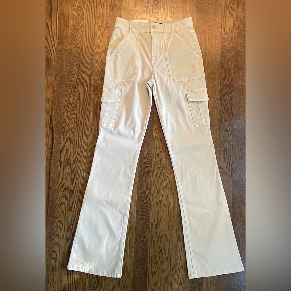 *NWT* Sanctuary cargo jeans pants!  Gorgeous year round cream color!